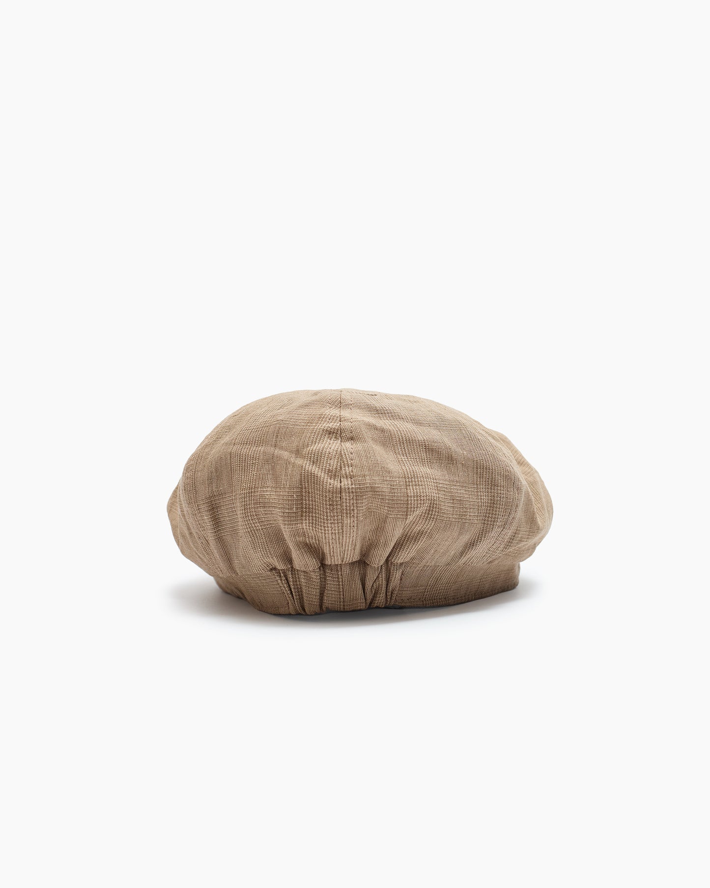Brown Prince of Wales Check Irish Linen Murphy Cap
