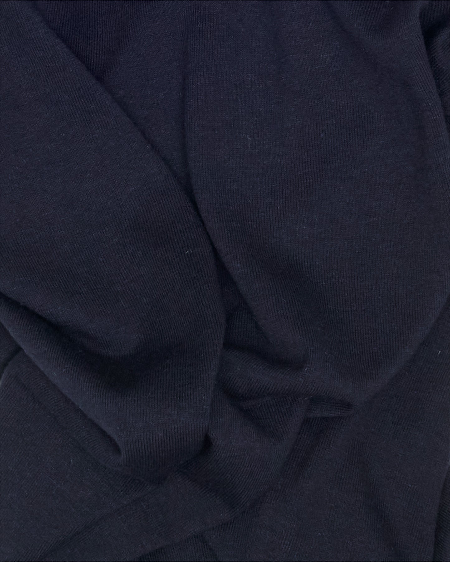 Dark Navy Shipford Short Sleeve Open Collar Knit