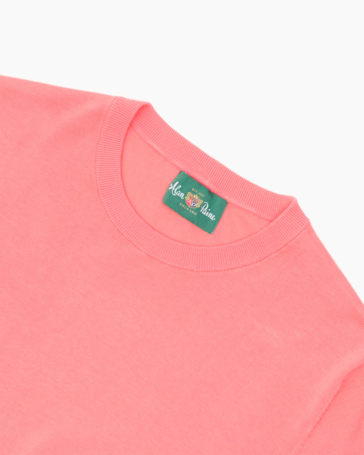 Fairbourne Short Sleeve Crew Neck Coral