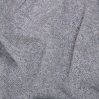 Grey Dorset Lambswool Saddle Shoulder Crew Neck