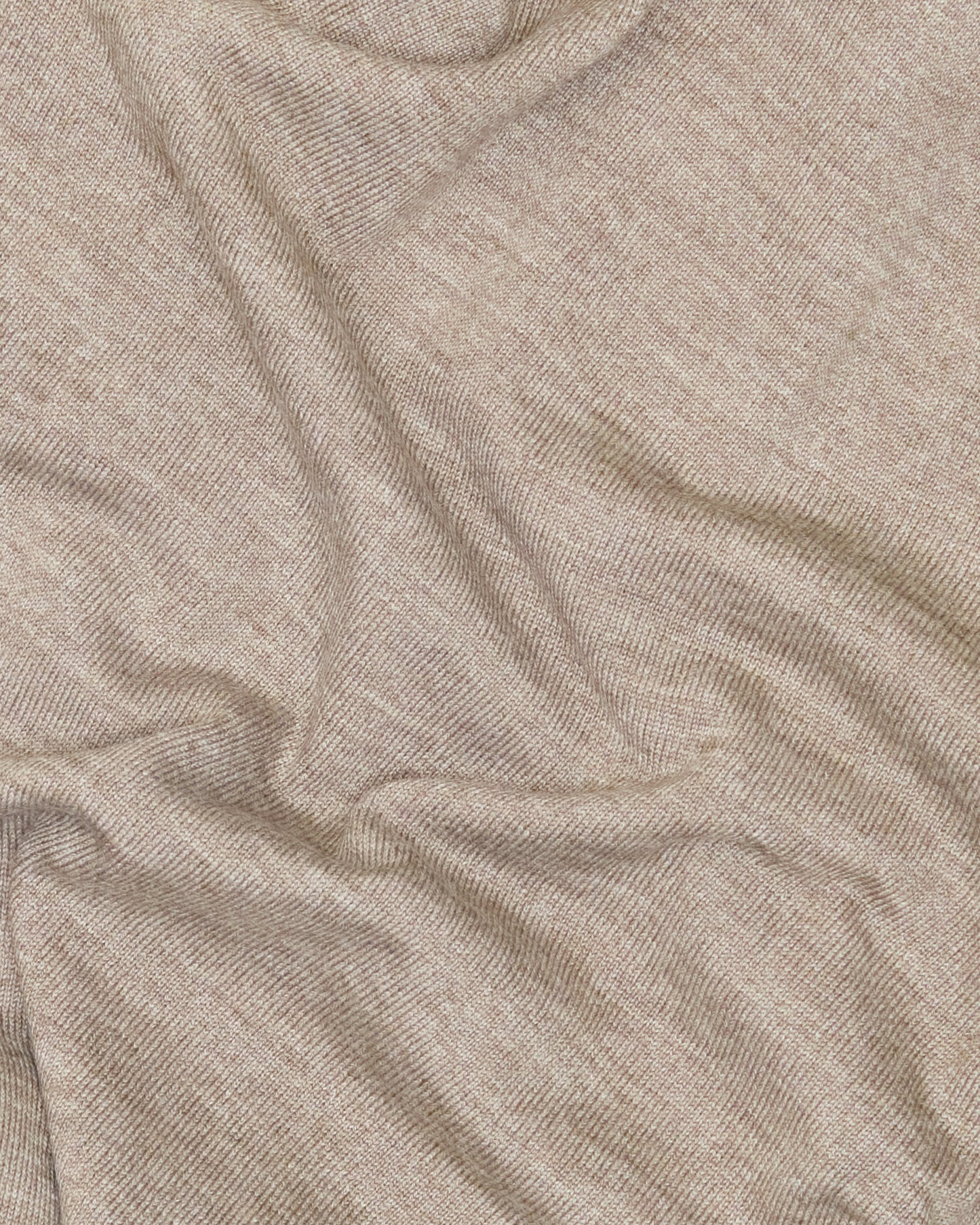 Mushroom Hindhead Merino Wool Polo Shirt