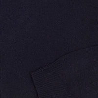 Navy Sutherland Lambswool Quarter Zip