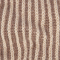Camel Striped Capri Heavy Cotton Socks