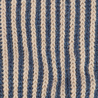 Denim Striped Capri Heavy Cotton Socks