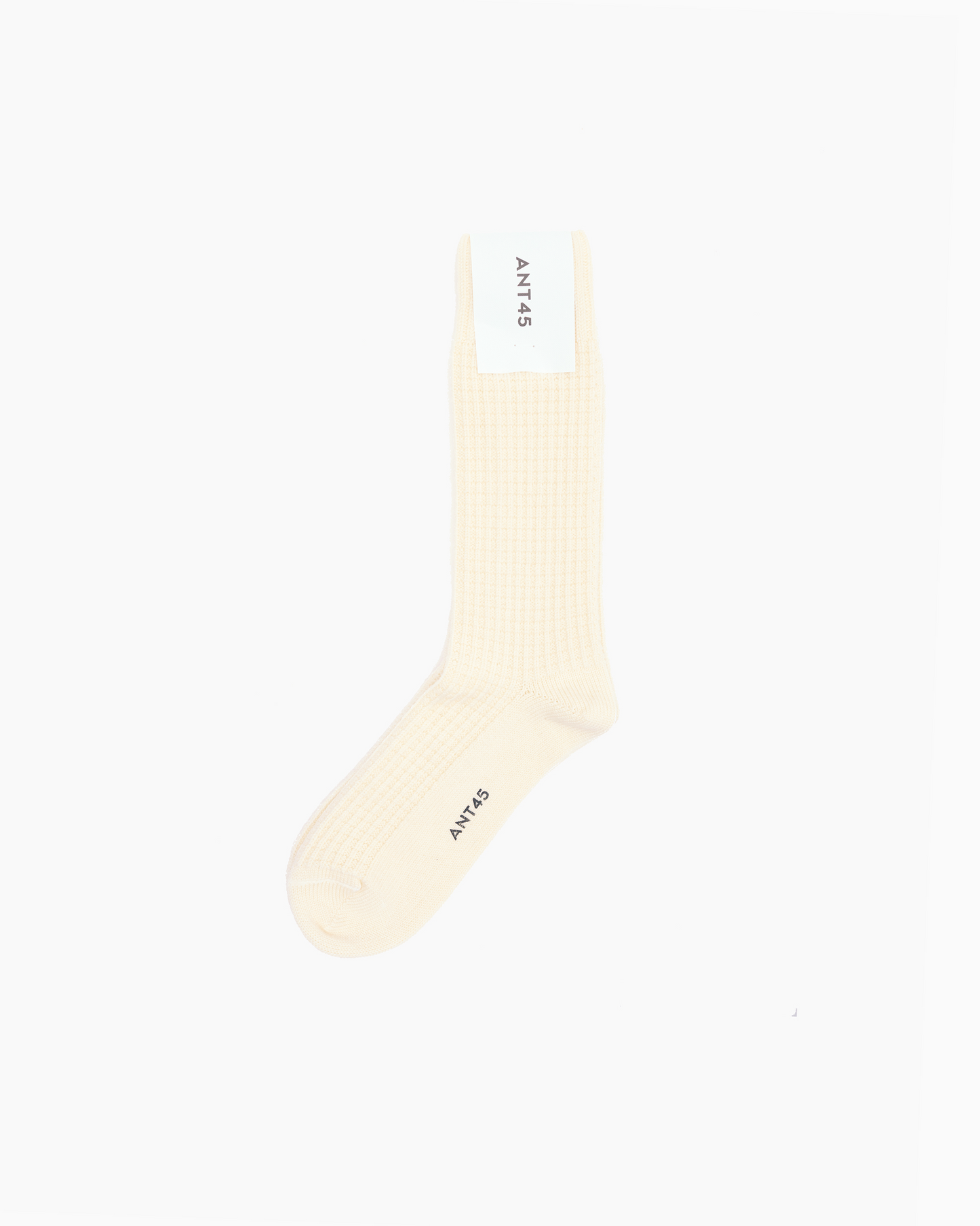 Cream Waffle Vuotso Sock