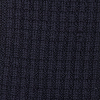 Navy Waffle Vuotso Sock
