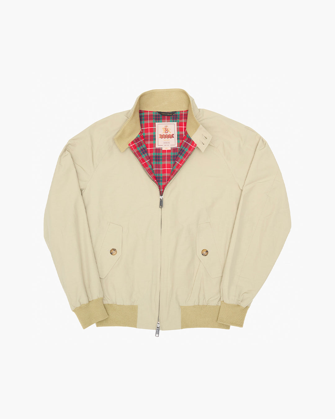 Natural G9 Harrington Jacket – JOHN SIMONS