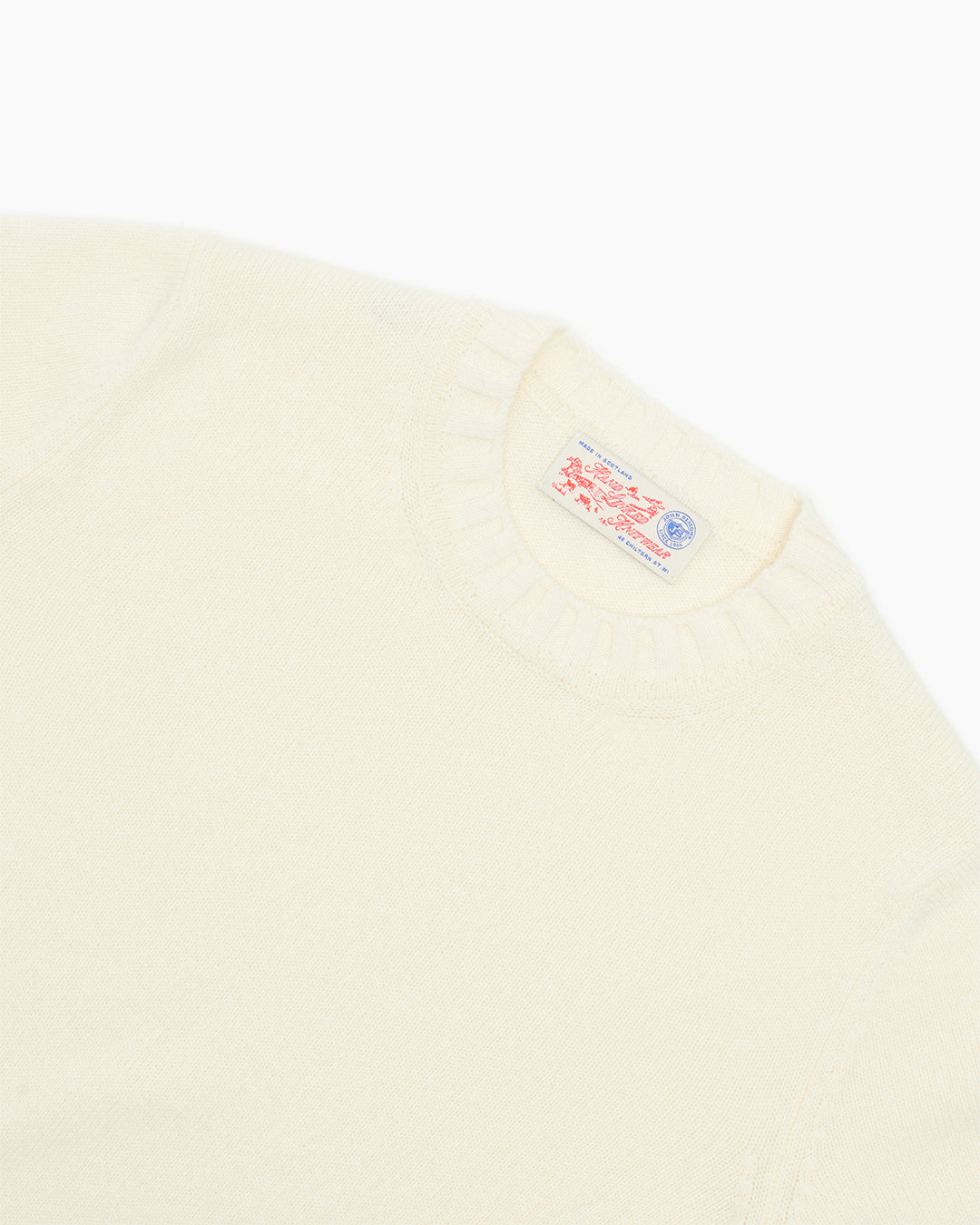 Cream Super Soft Crew Neck