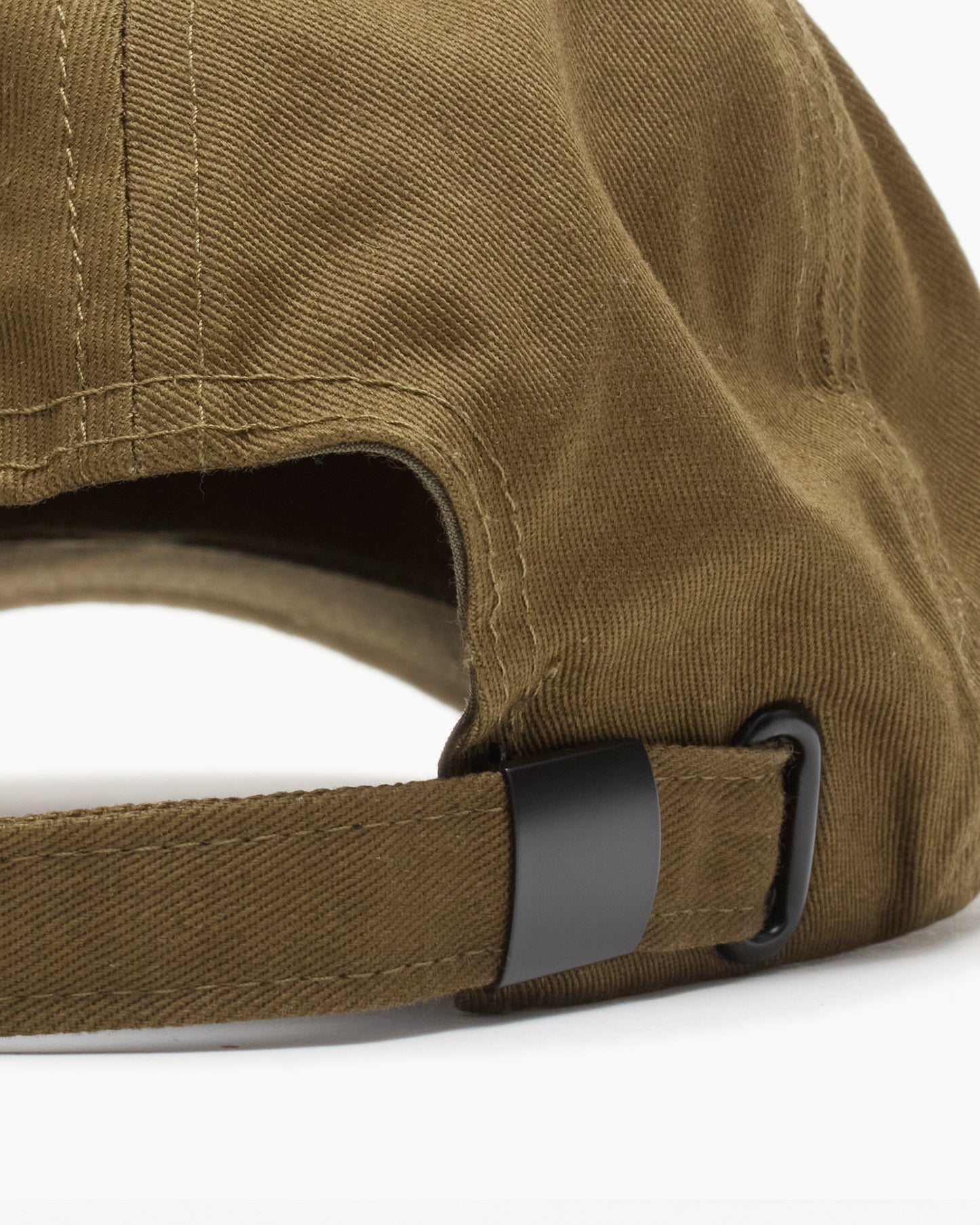 Olive Canvas Baseball Cap