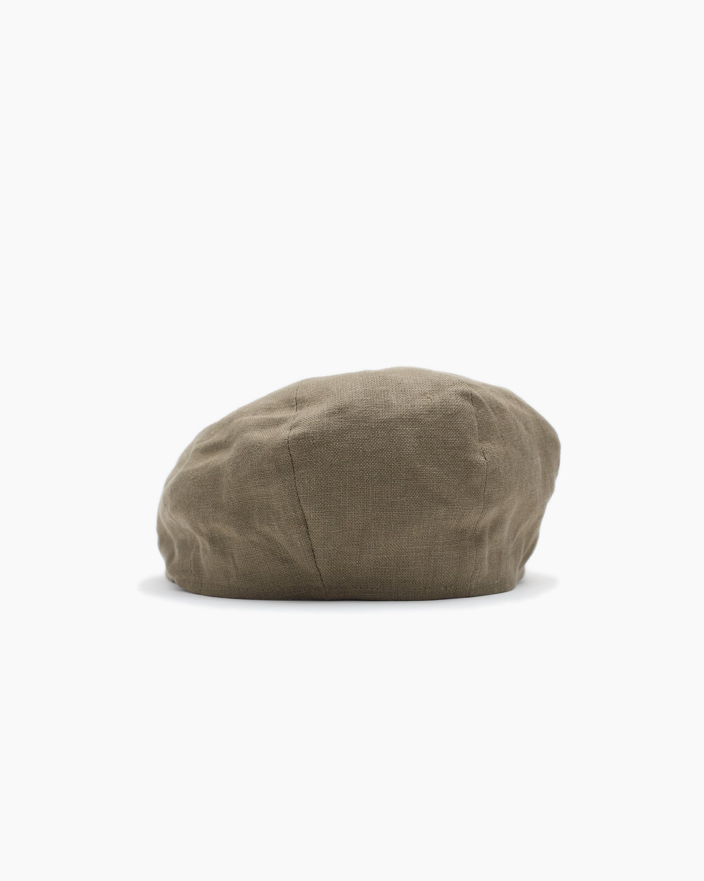 Khaki Irish Linen Alfie Cap