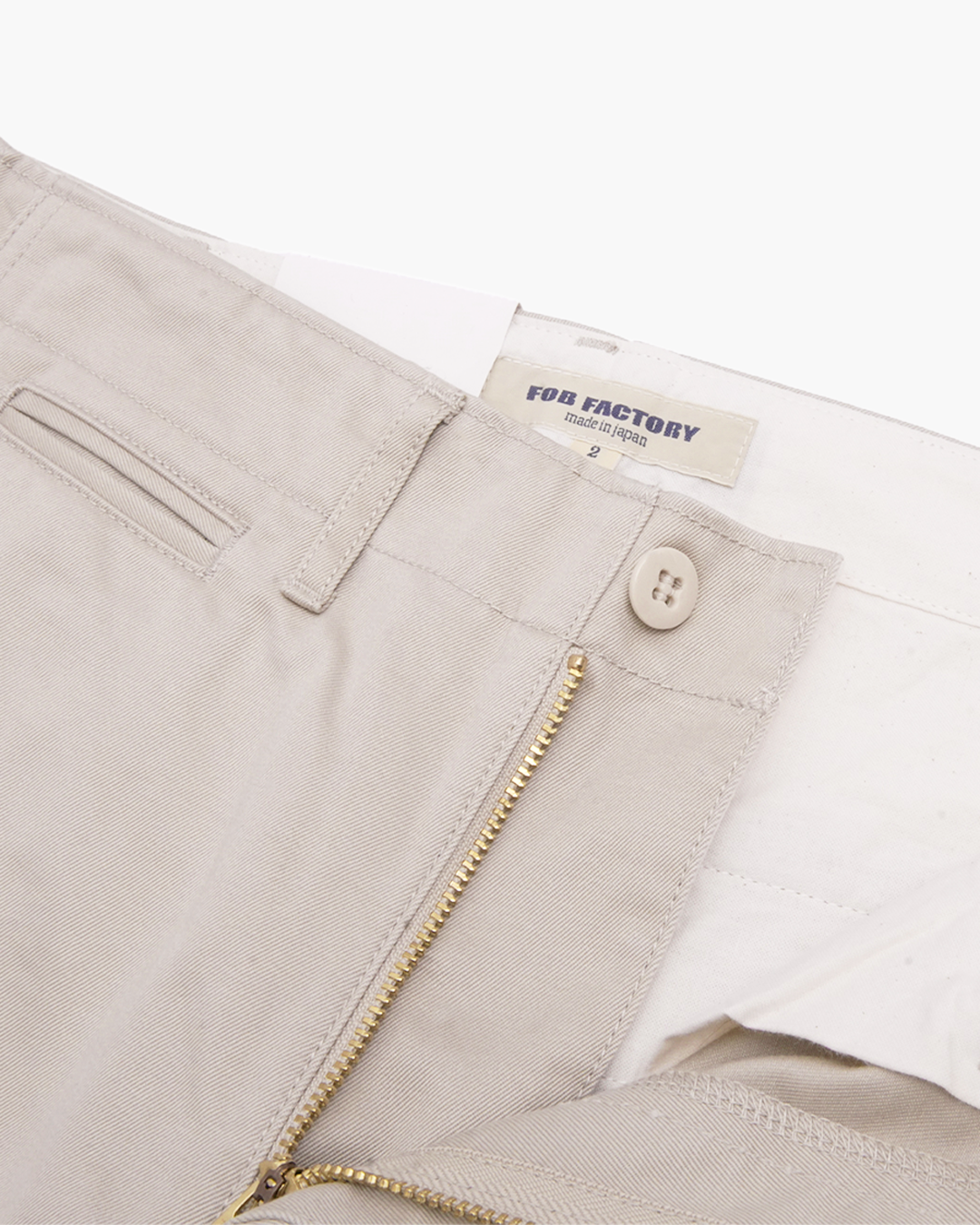 Beige West Point Chino