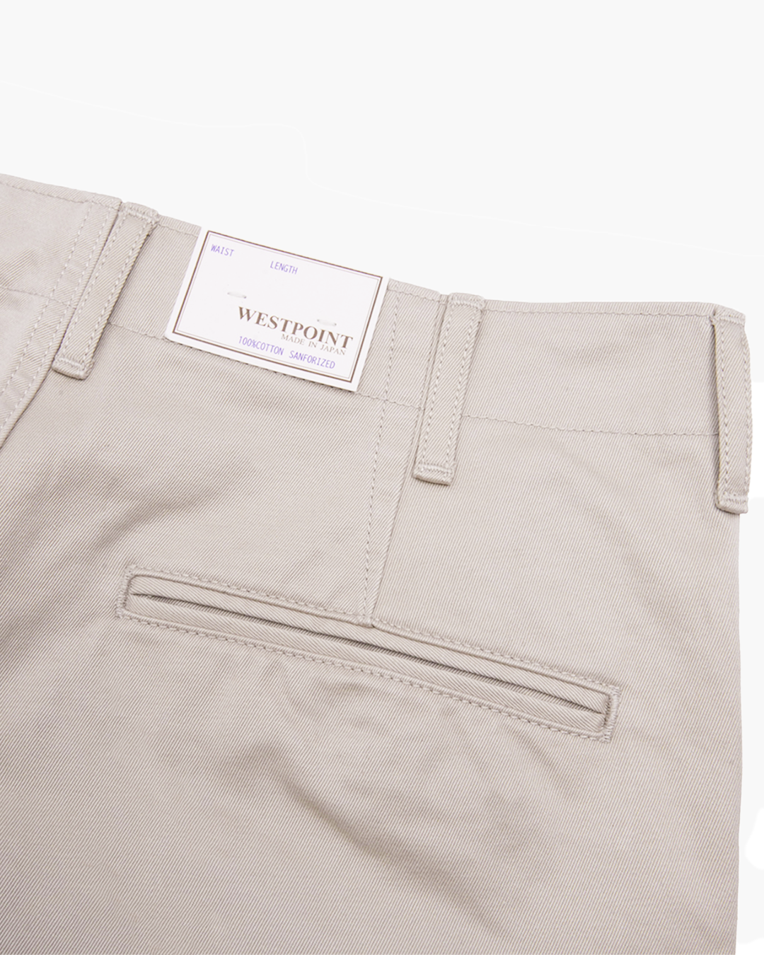 Beige West Point Chino