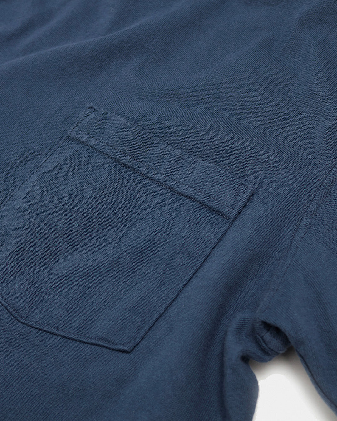Navy Heavyweight Pocket T Shirt