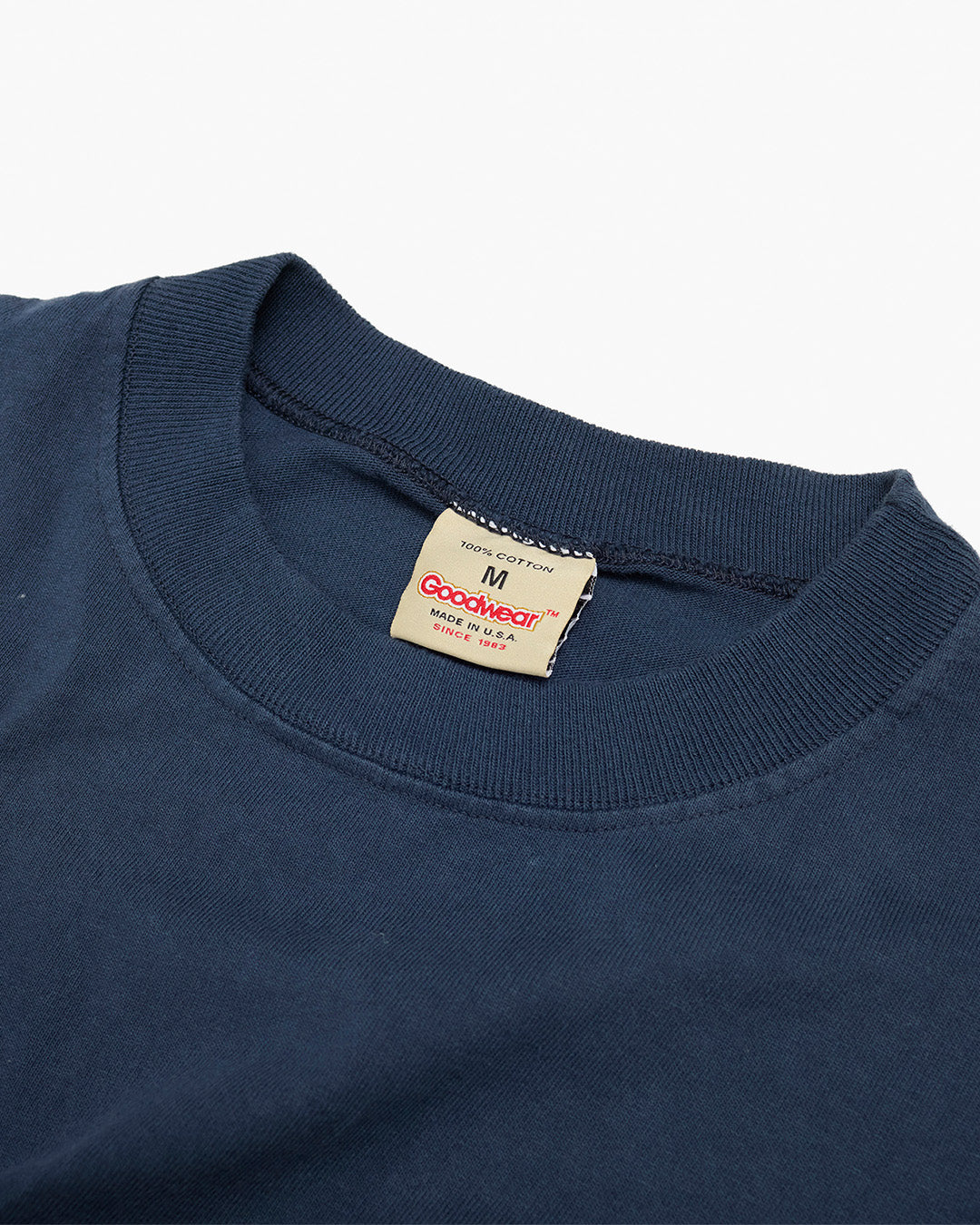 Navy Heavyweight Pocket T Shirt