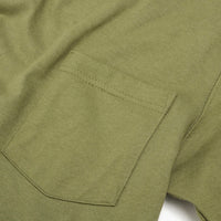 Olive Heavyweight Pocket T Shirt