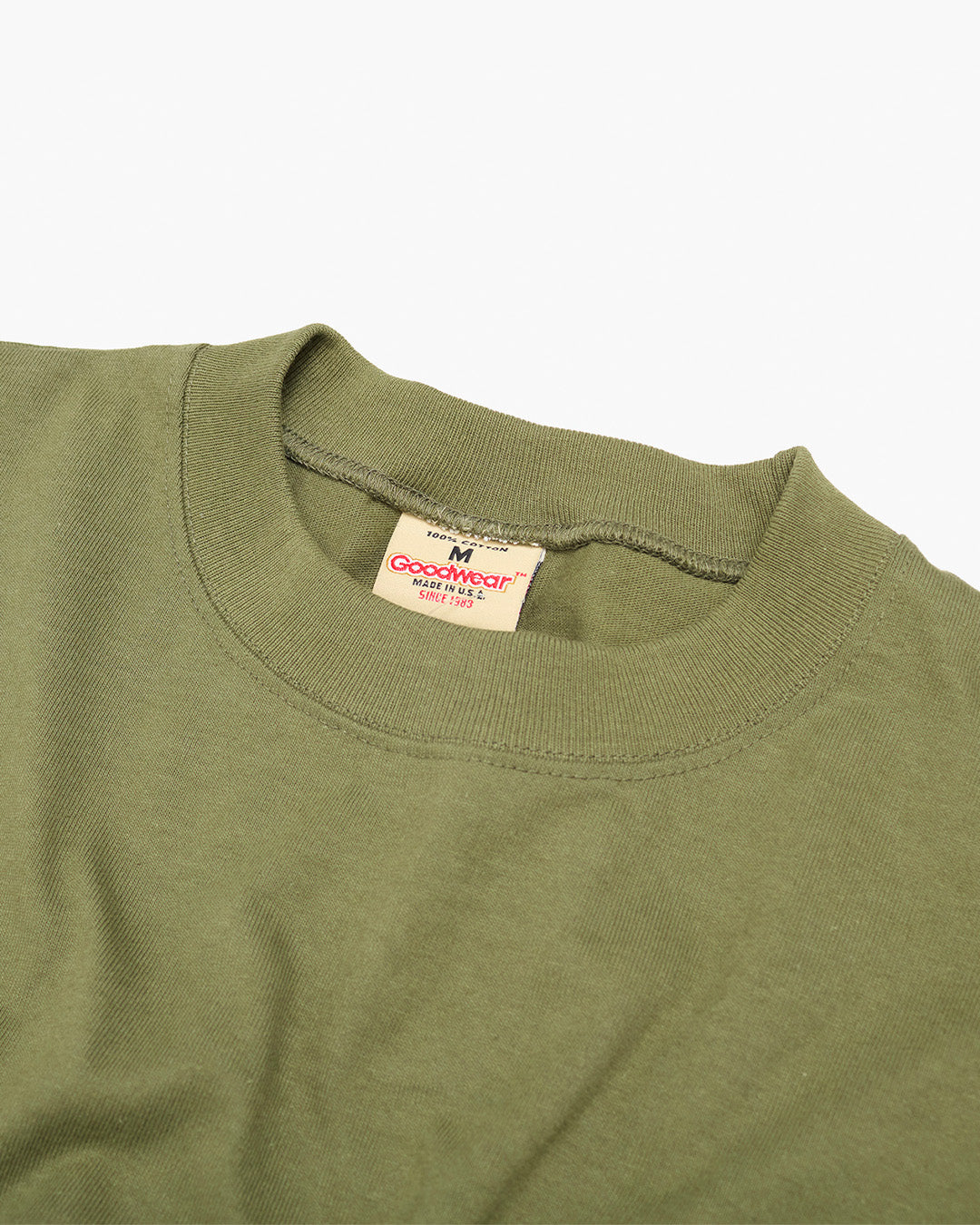 Olive Heavyweight Pocket T Shirt