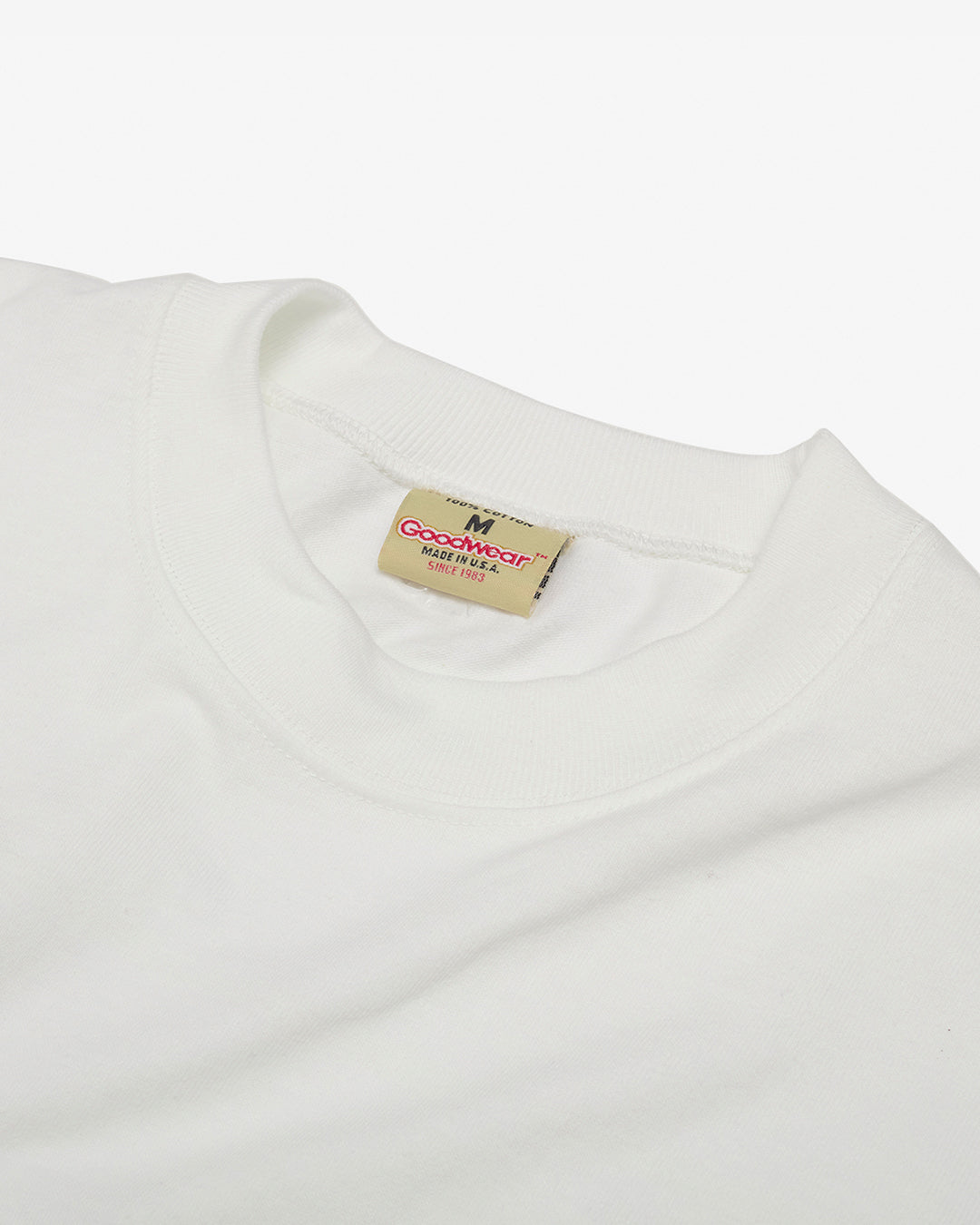 White Heavyweight Pocket T Shirt