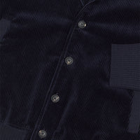 Night Blue Corduroy Bomber