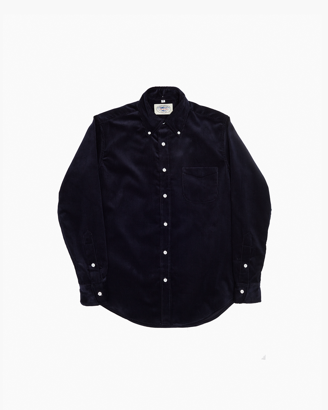 Navy Heavyweight Corduroy Ivy Shirt – JOHN SIMONS