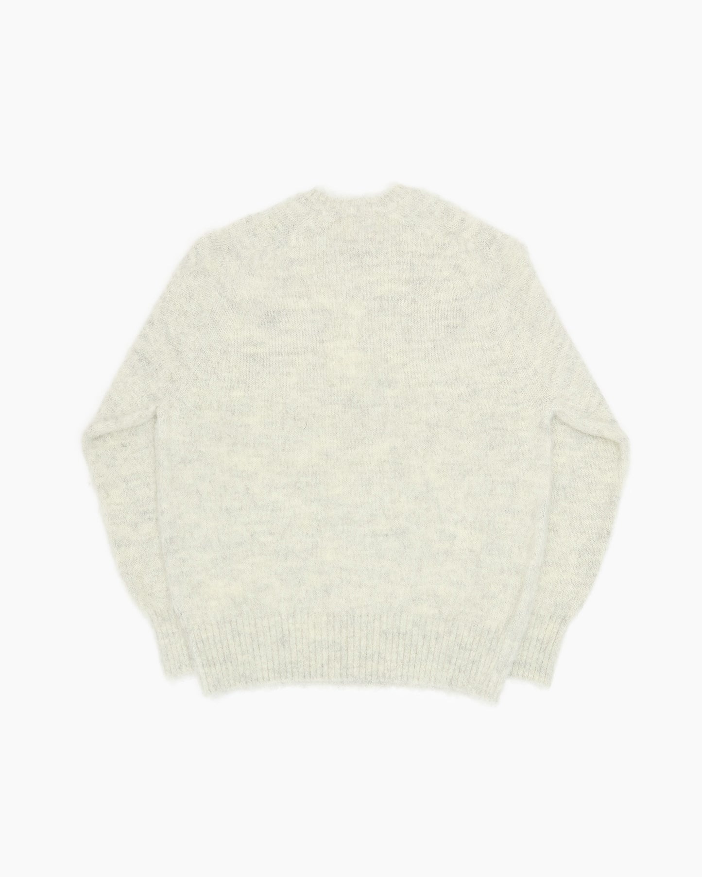 Cream Melange Shaggy Dog Sweater
