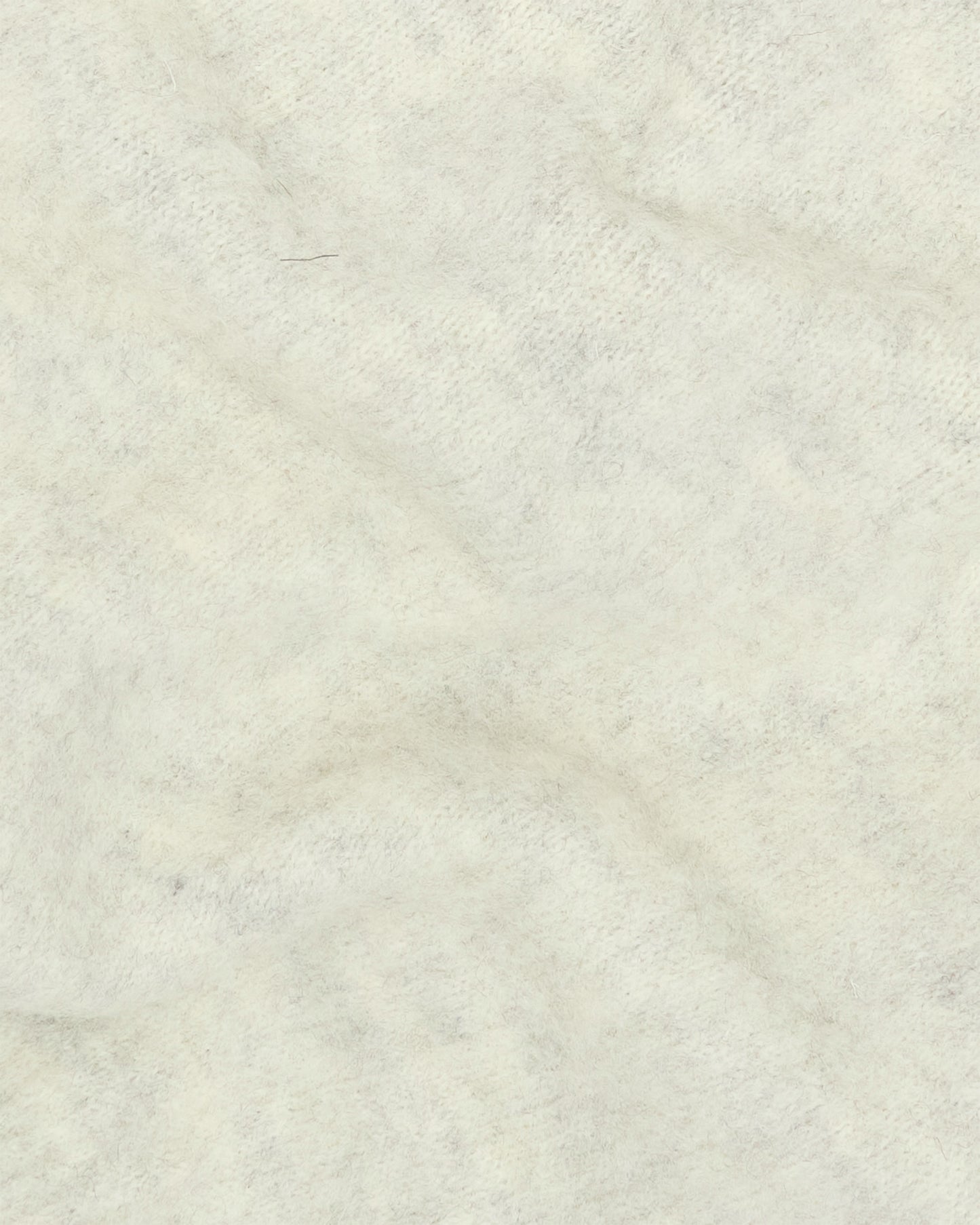 Cream Melange Shaggy Dog Sweater