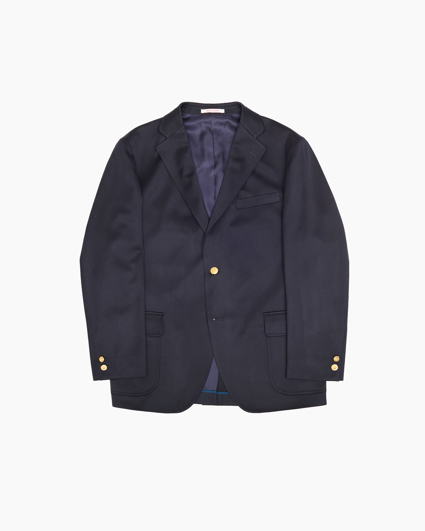 Navy Wool Blazer