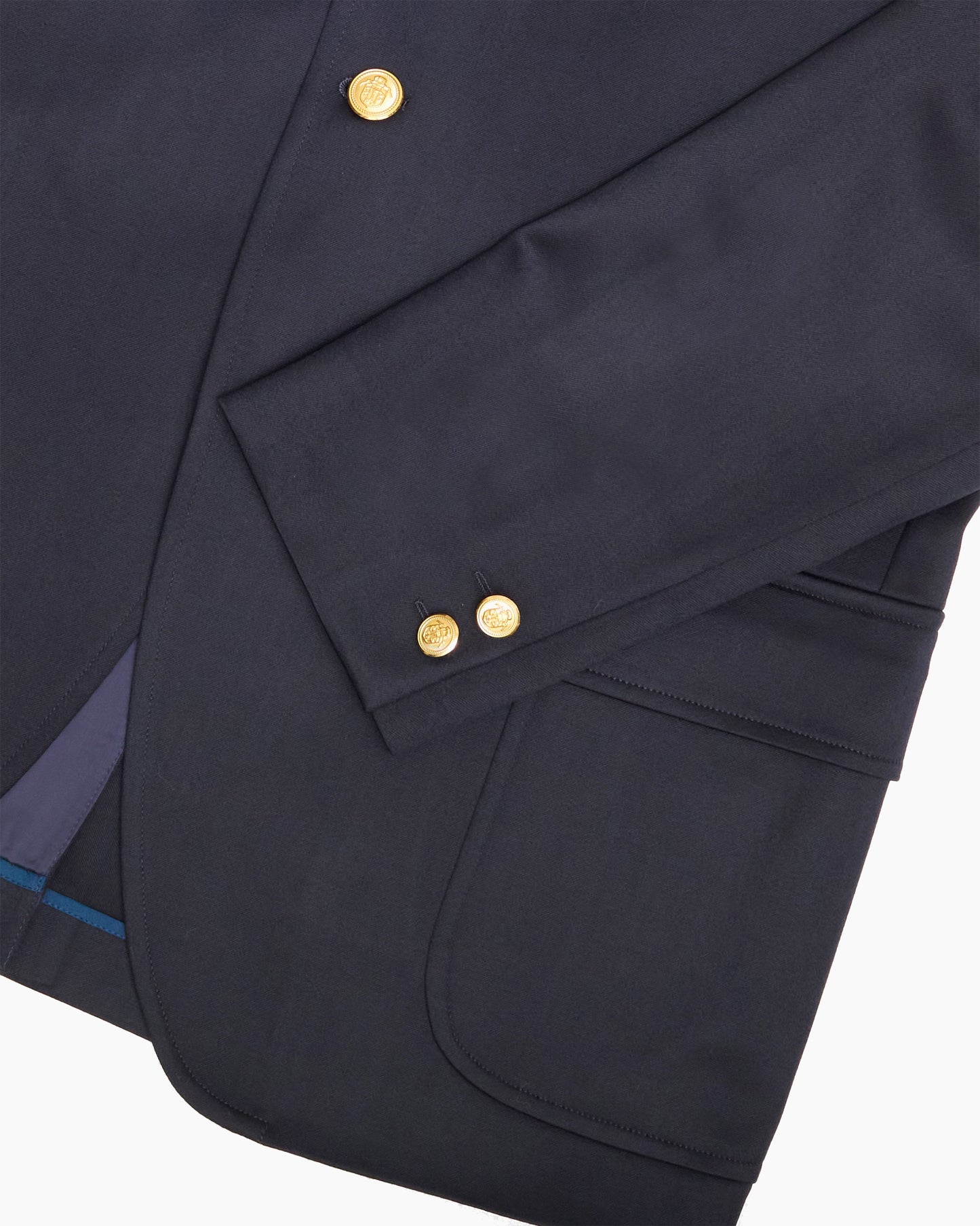 Navy Wool Blazer