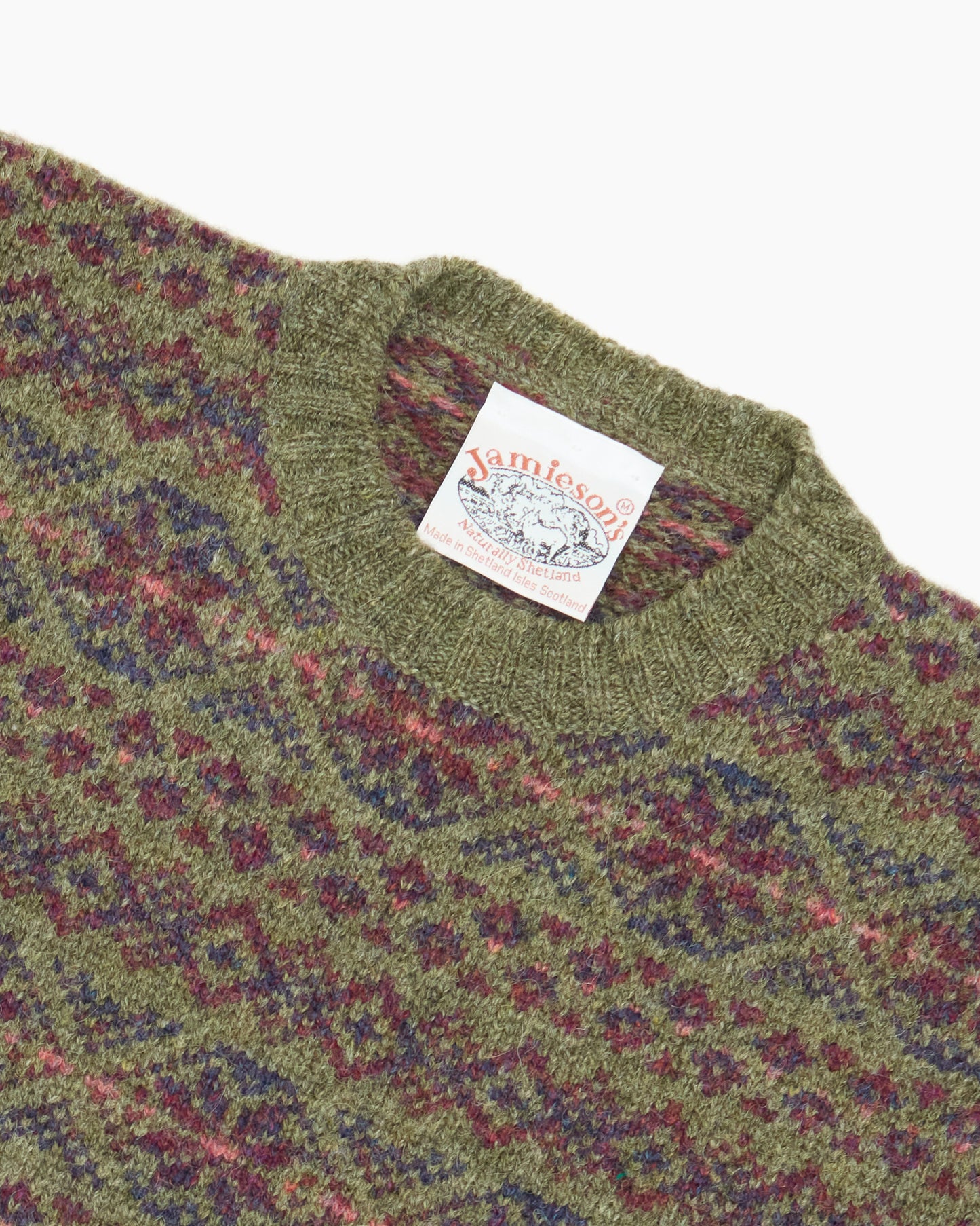 Heather Fair Isle Sweater