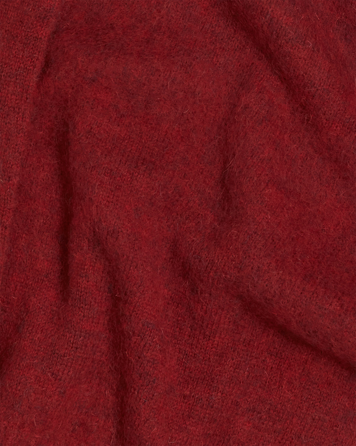 Red Shaggy Dog Jumper