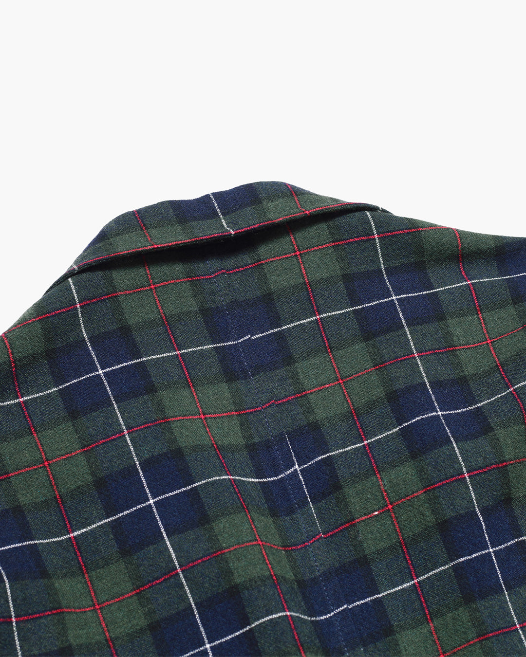 Plaid Wool Challis Ivy Jacket