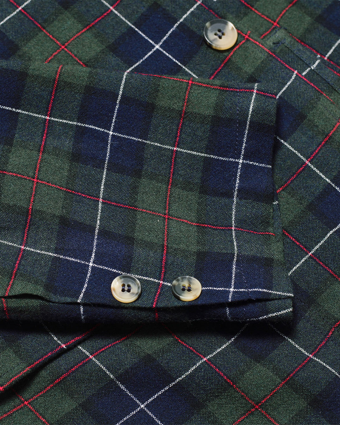 Plaid Wool Challis Ivy Jacket