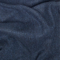 Midnight Blue Herringbone Heavyweight Harris Tweed Ivy Jacket