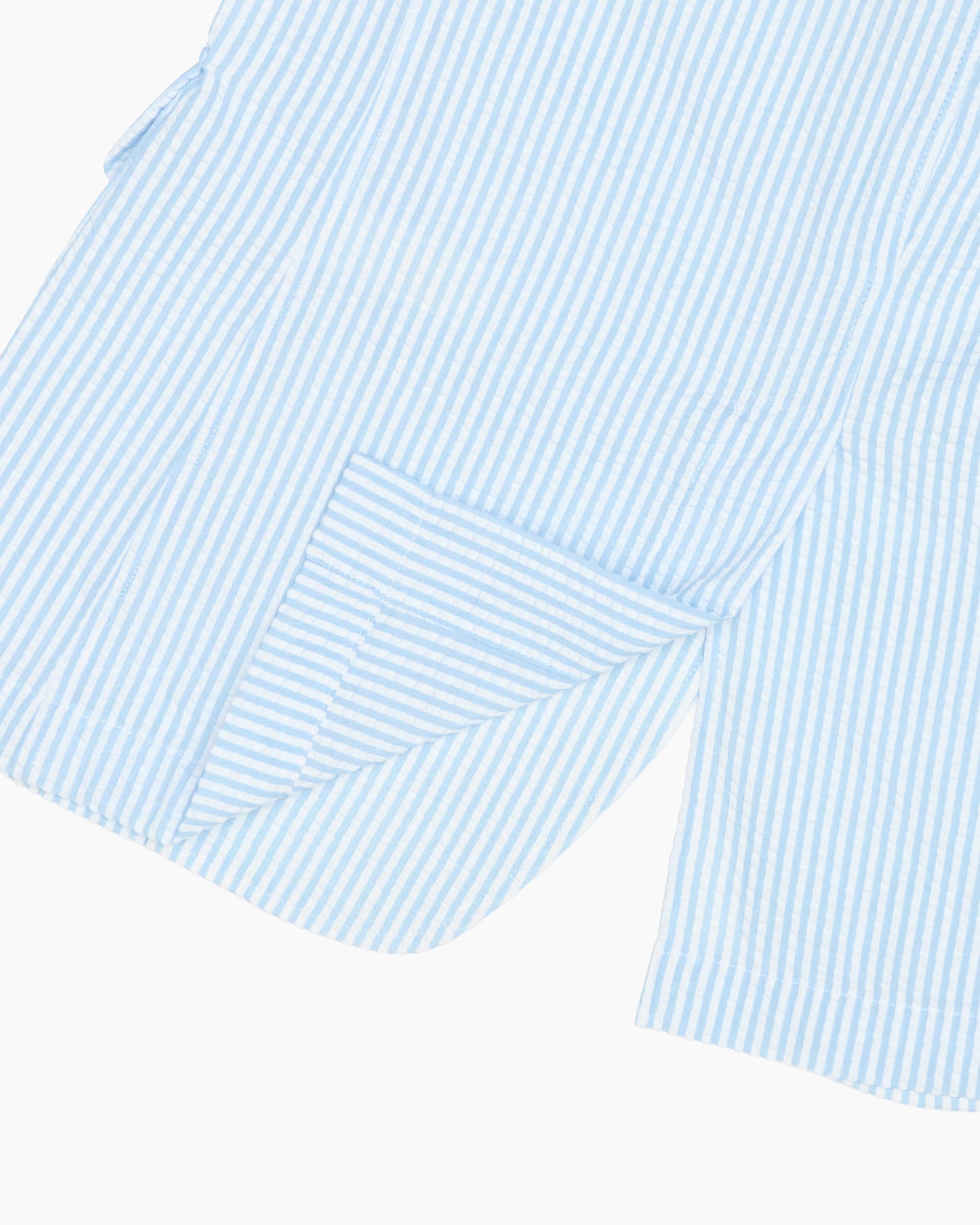 Blue Stripe Seersucker Ivy Jacket