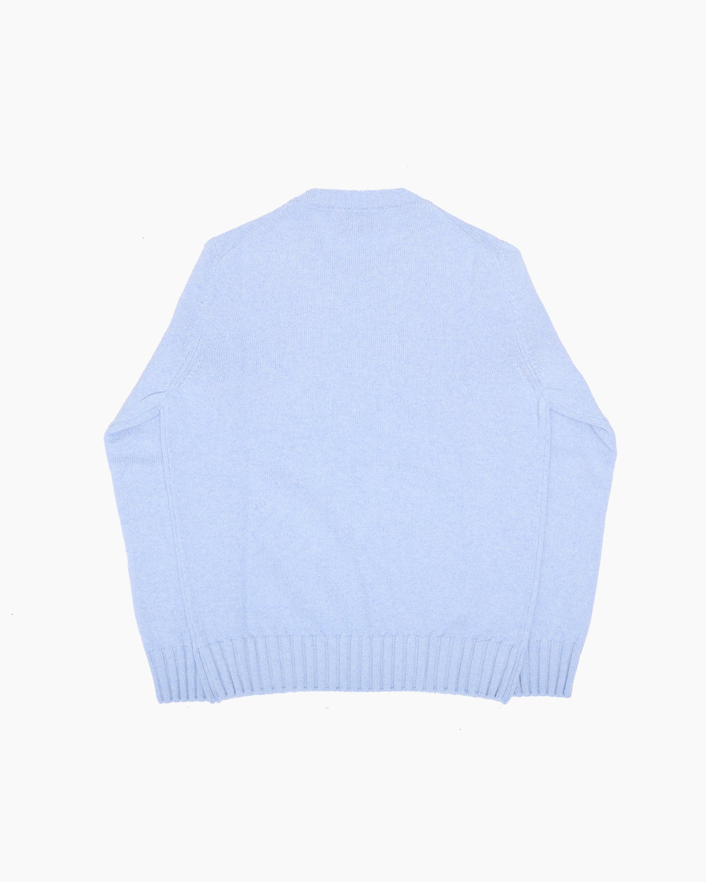 Blue Super Soft Shetland Knit Jumper
