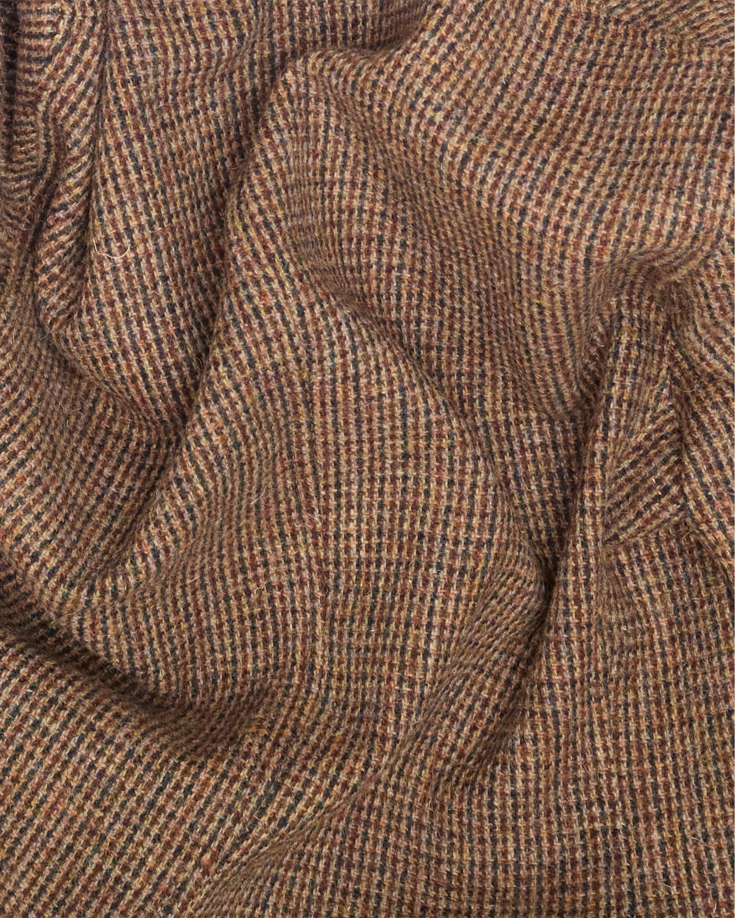 Brown Check Heavyweight Harris Tweed Ivy Jacket