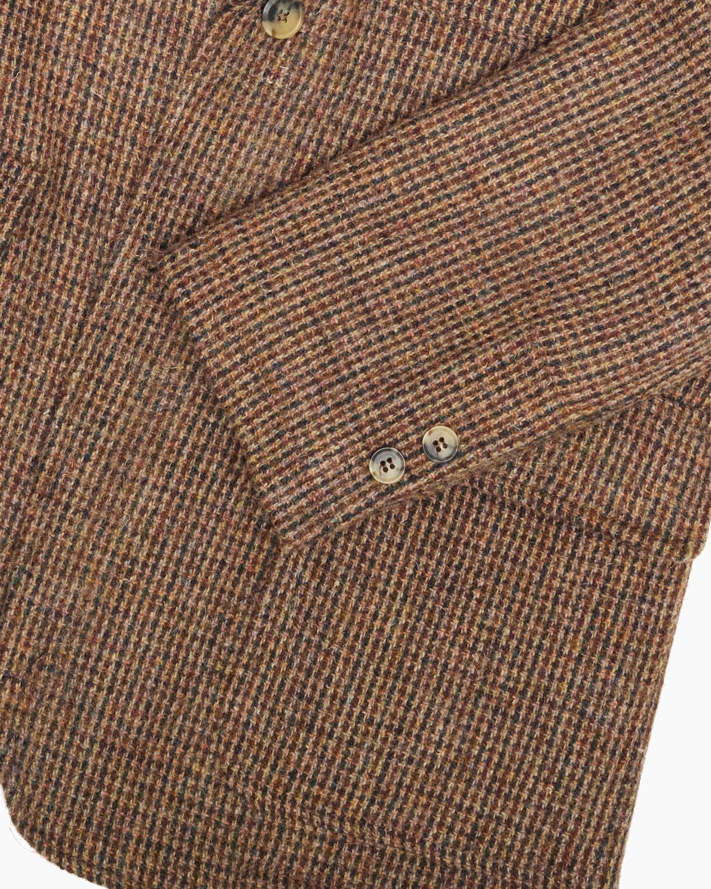 Brown Check Heavyweight Harris Tweed Ivy Jacket