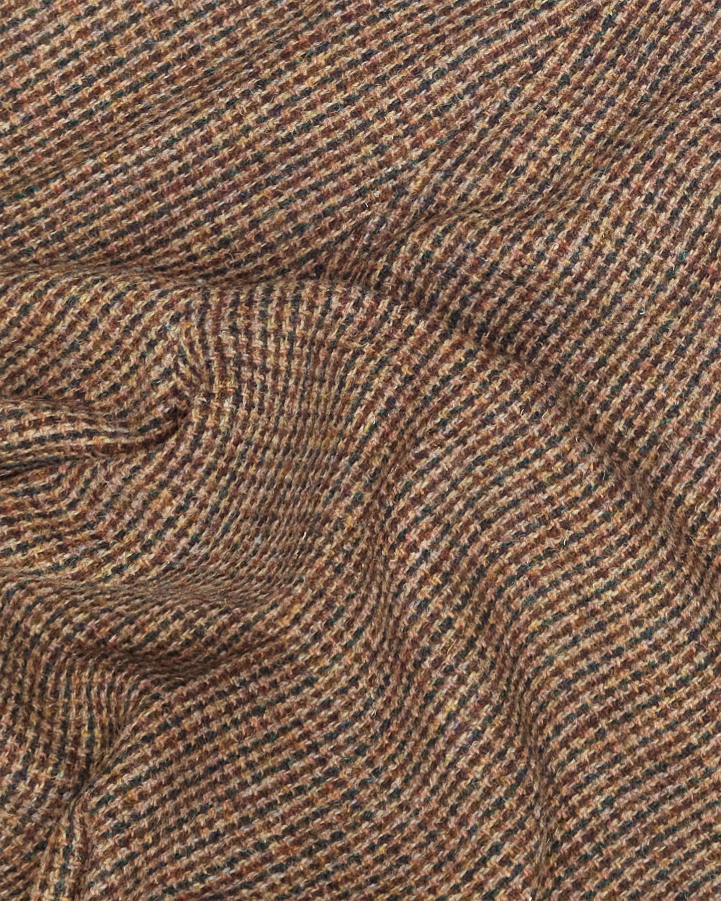 Brown Check Heavyweight Harris Tweed Ivy Trousers