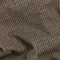 Brown Houndstooth Check Ivy Jacket
