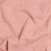 Light Pink Melange Brushed Shetland Knit Jumper