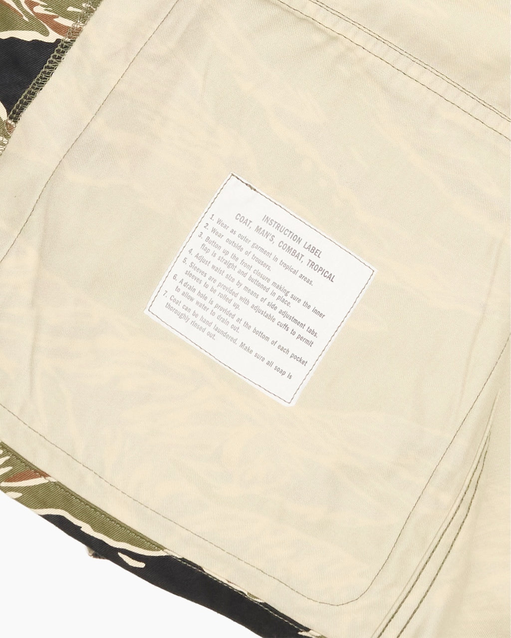 F2452 Tiger Camo Jungle Fatigue Jacket