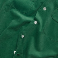Forest Corduroy Camp Collar Overshirt