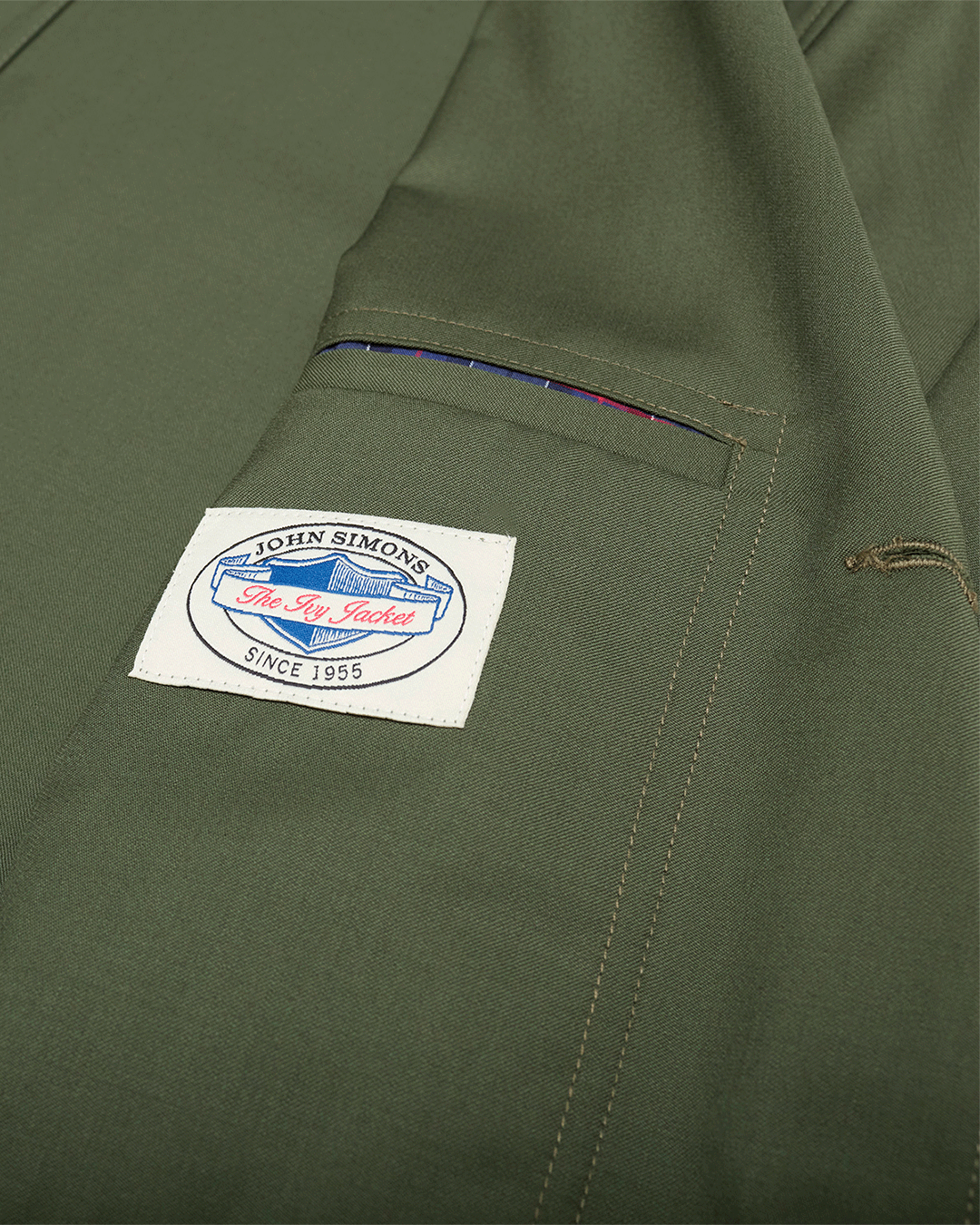 Green Holland & Sherry Tropical Wool Ivy Jacket