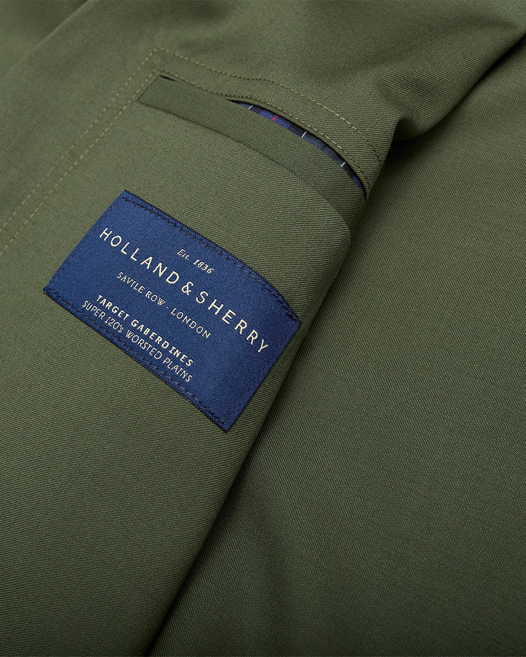 Green Holland & Sherry Tropical Wool Ivy Jacket