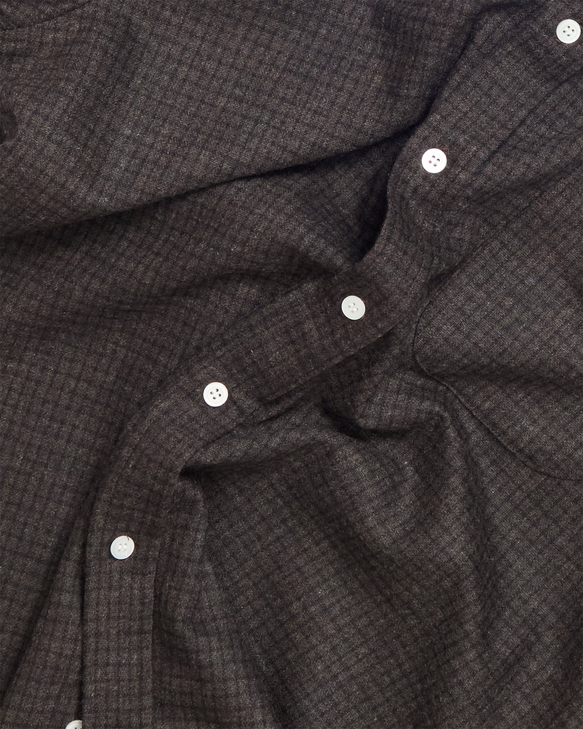 Grey Check Wool Ivy Shirt