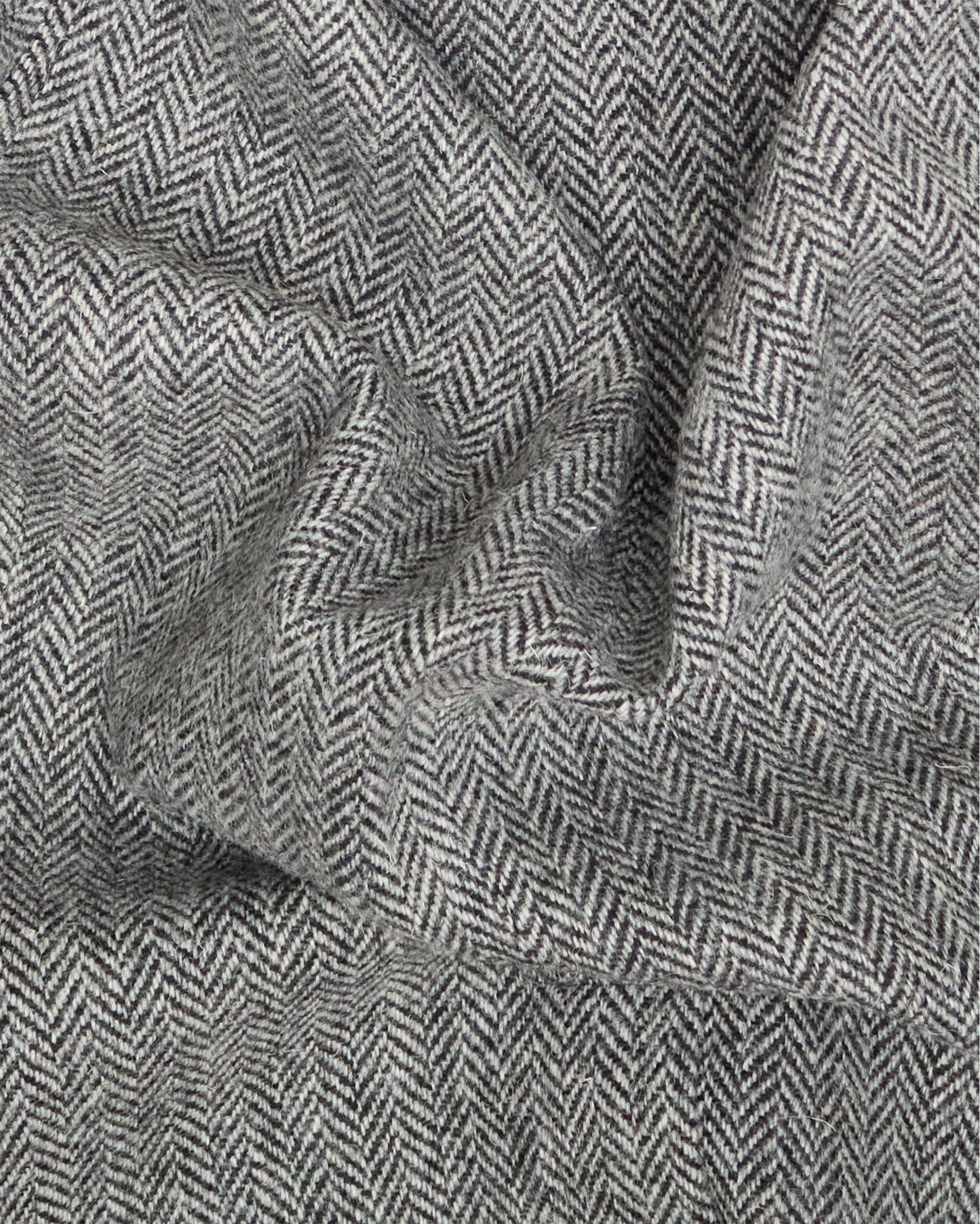 Grey Herringbone Heavyweight Harris Tweed Ivy Jacket