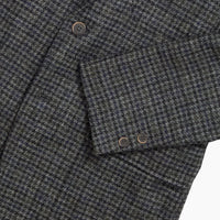Grey Houndstooth Check Merino Ivy Jacket