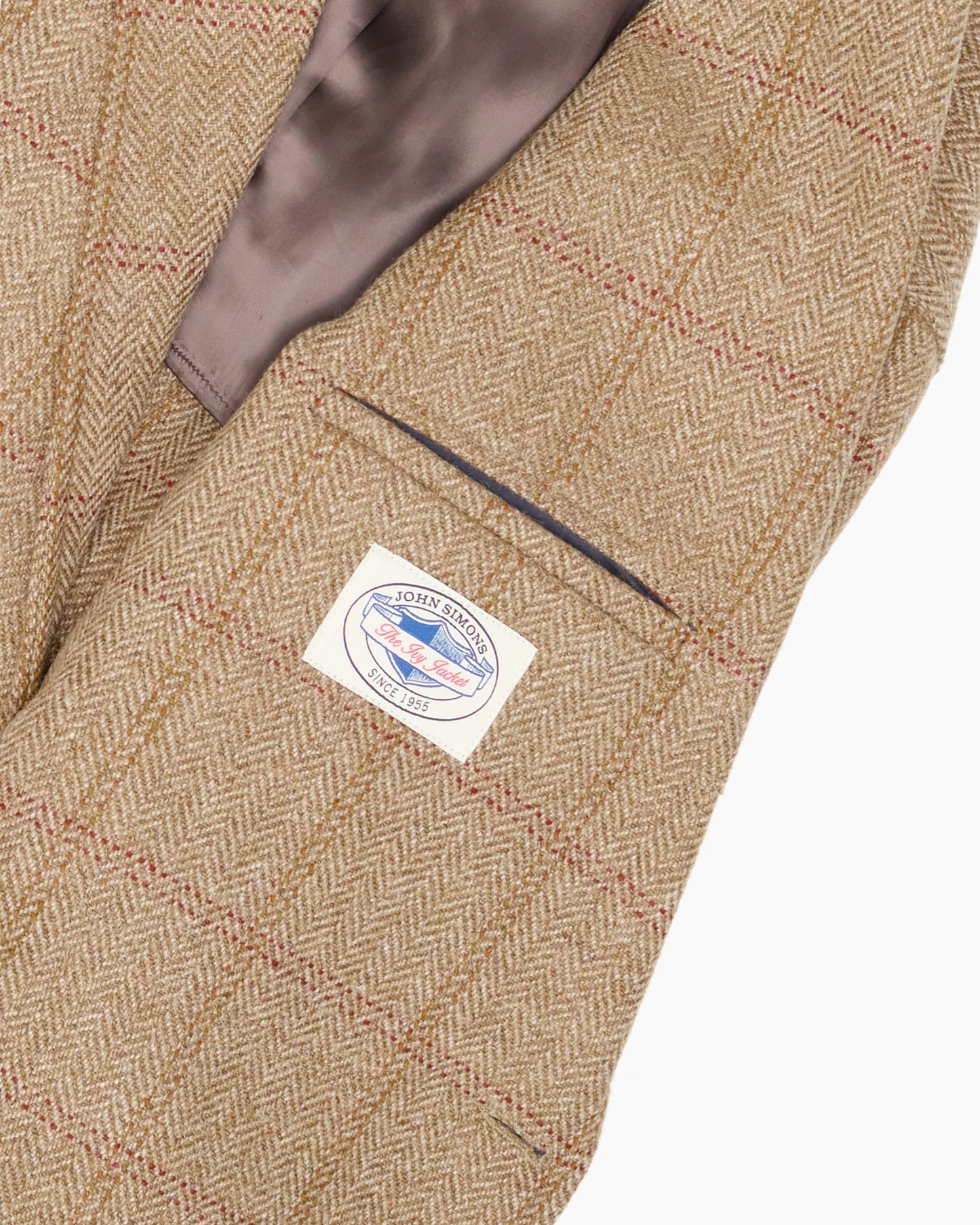 Archive Chestnut Overcheck Herringbone Ivy Jacket