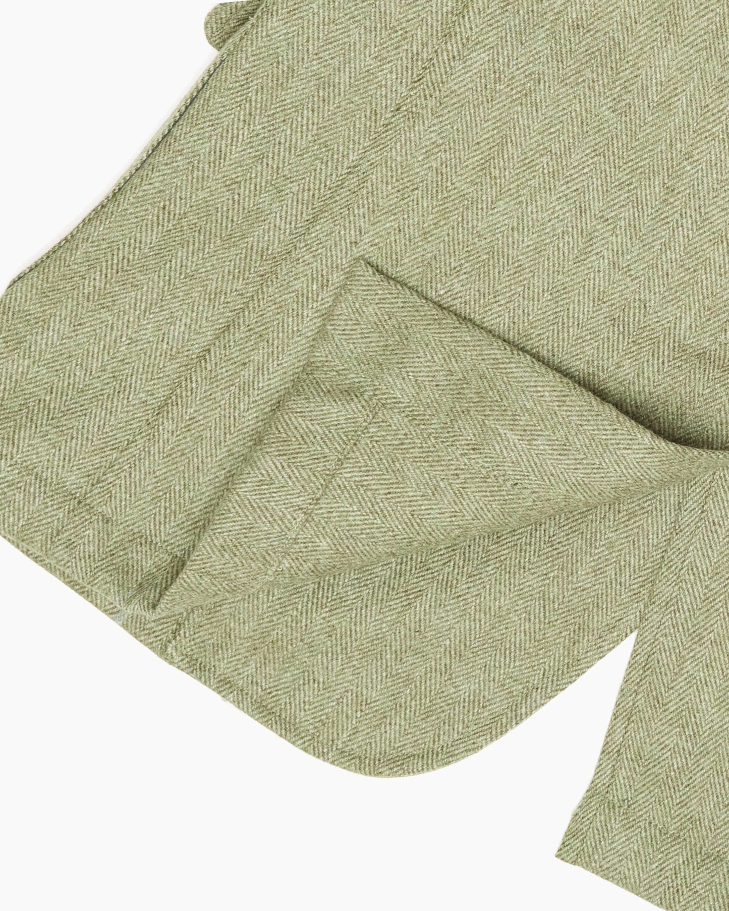 Archive Fine Sage Green Herringbone W. Bill Tweed Ivy Jacket