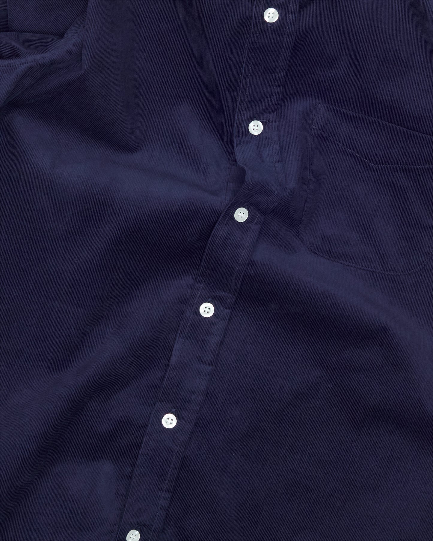Navy Corduroy Ivy Shirt