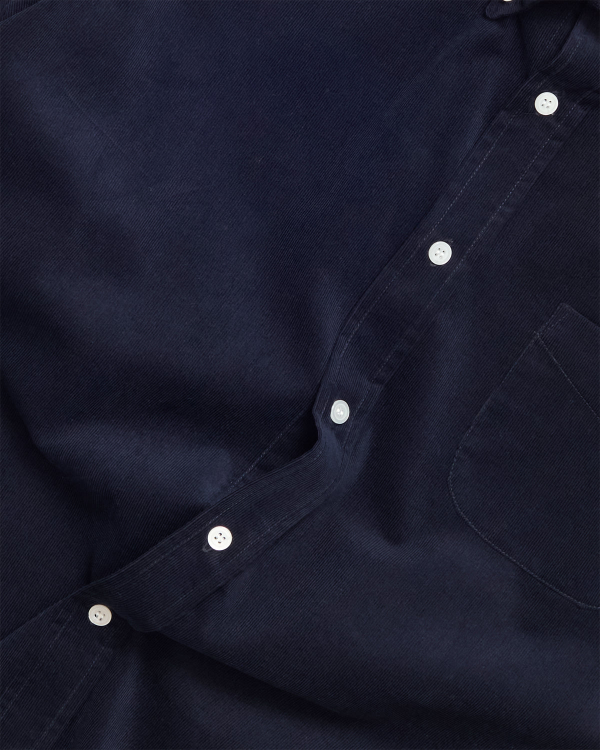 Navy Corduroy Ivy Shirt